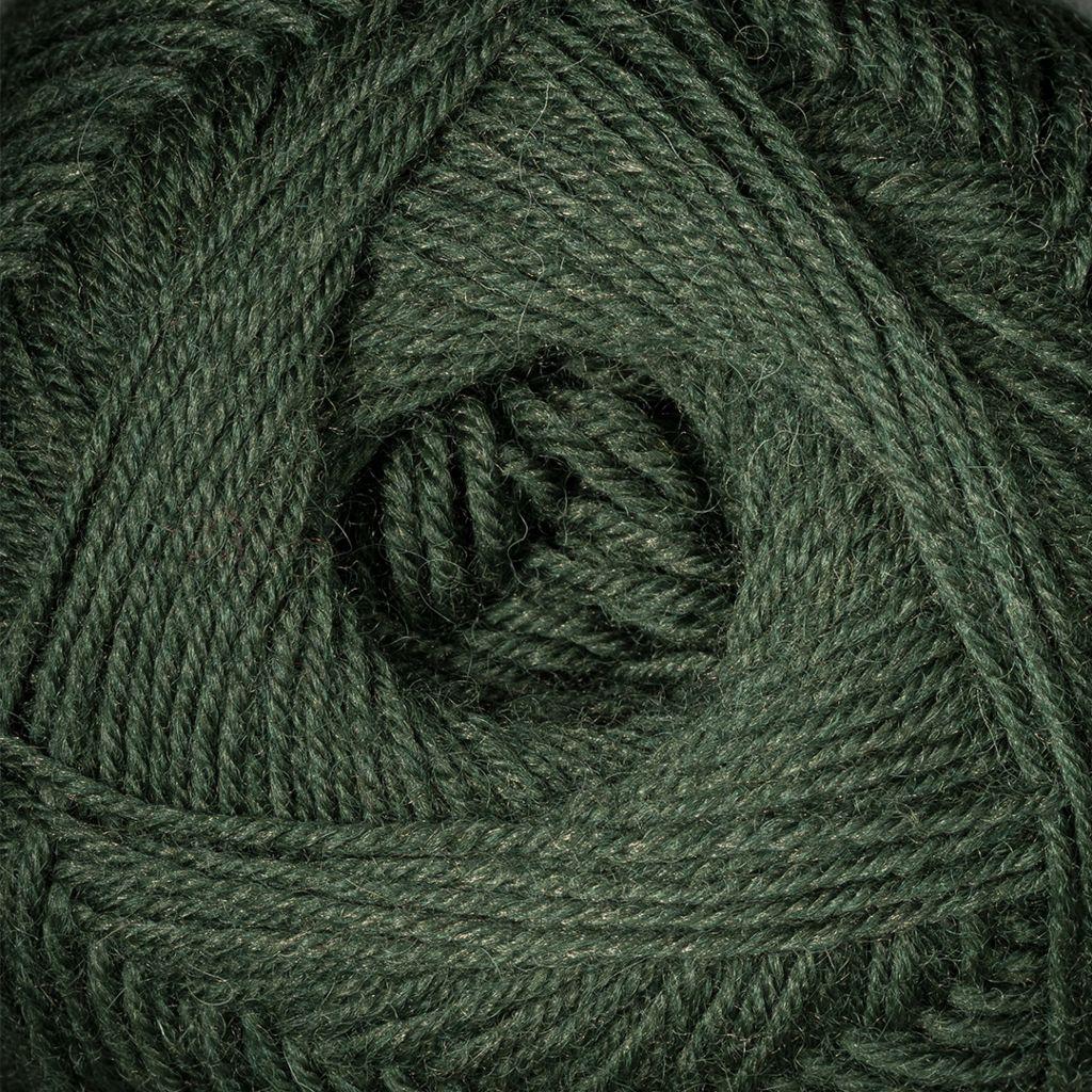 Preview: Sockenvolle Soley 4-fädig 75% Schurwolle 100g uni dunkelgrün